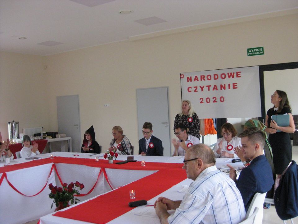 Narodowe Czytanie 2020 w Margoninie