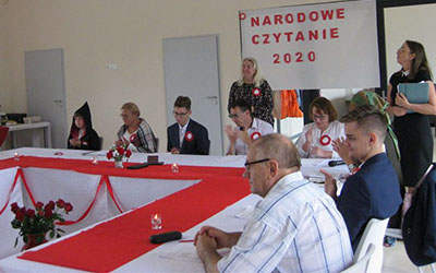 Narodowe Czytanie 2020 w Margoninie